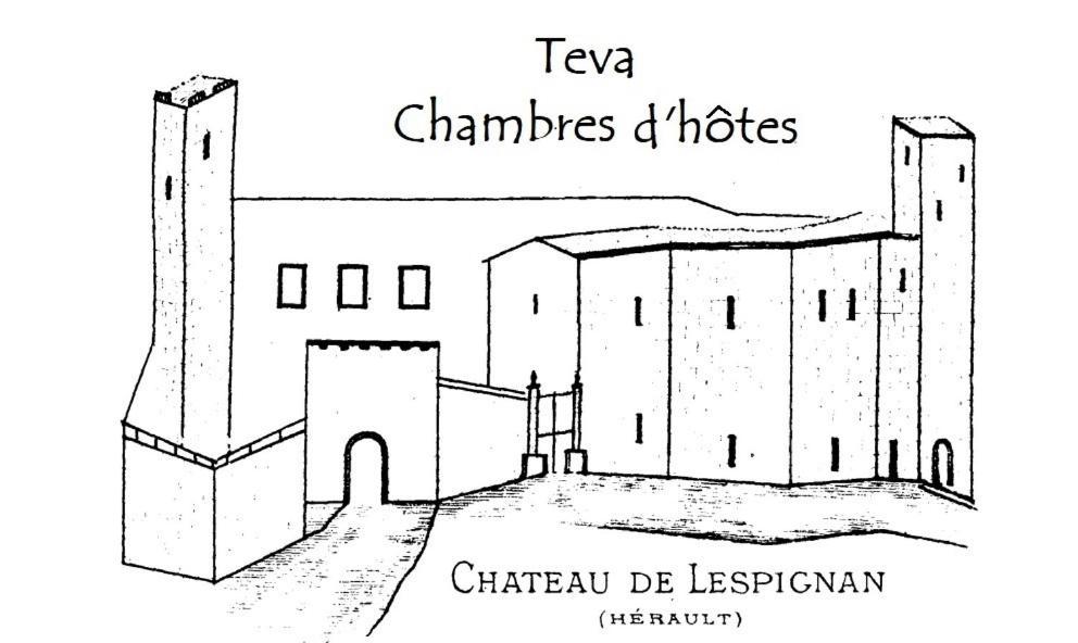 Teva Bed & Breakfast Lespignan Luaran gambar